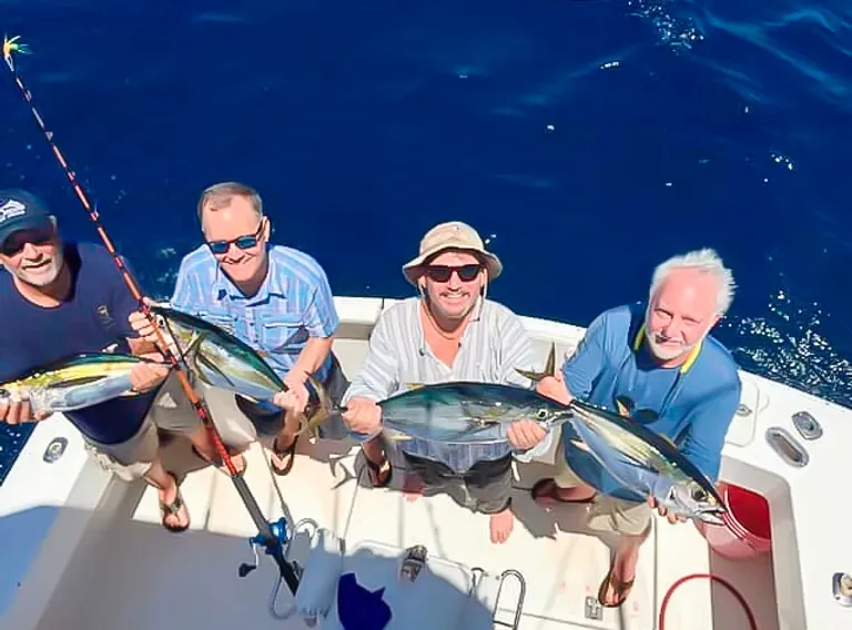 Sport fishing catch aboard Tu Corazon